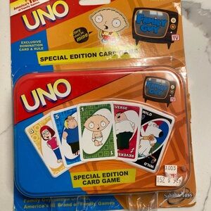 Family Guy Special Edition UNO Card Game